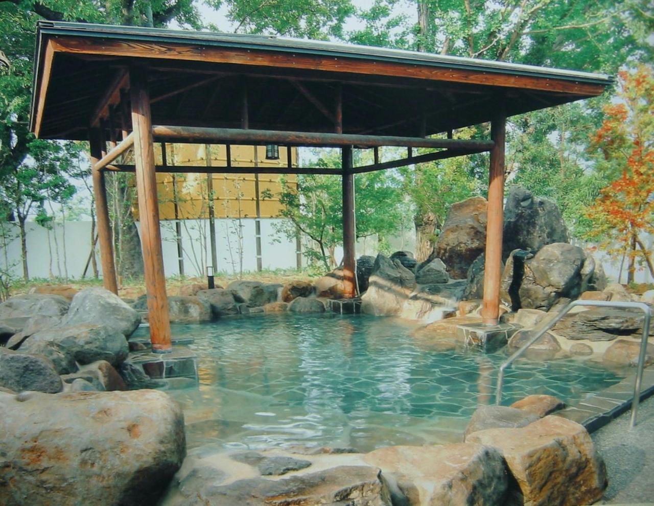 Отель Shichijo Onsen Dome Kikuchi Экстерьер фото