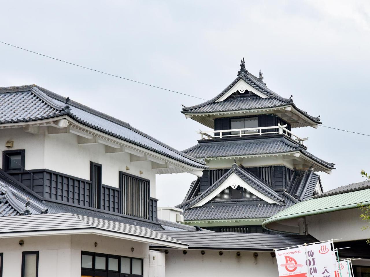 Отель Shichijo Onsen Dome Kikuchi Экстерьер фото